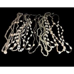 Hawaiian Shell Necklace By Hilo Hattie Set Of 12 Various Designs 18"